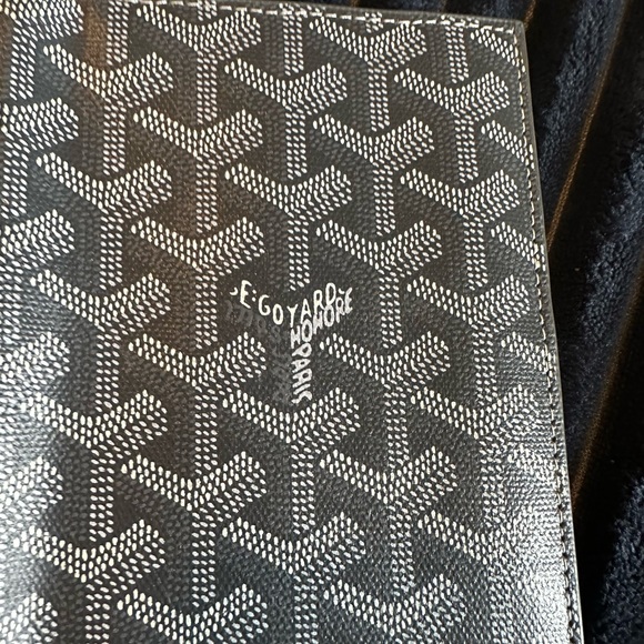 Goyard Accessories Goyard Passport Cover In Grey Poshmark